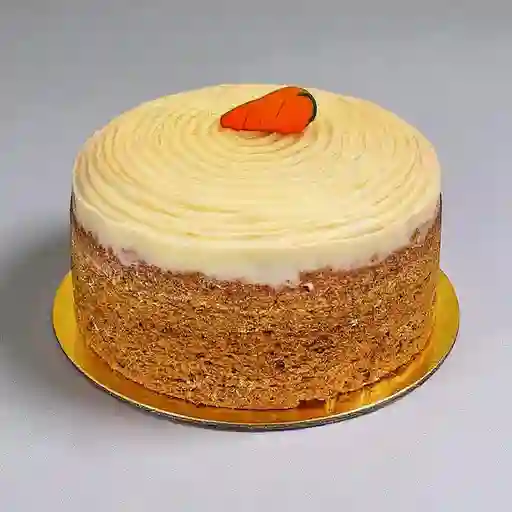 Torta zanahoria x 4 porciones