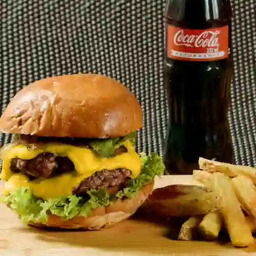 Combo Doble Cheese Burger