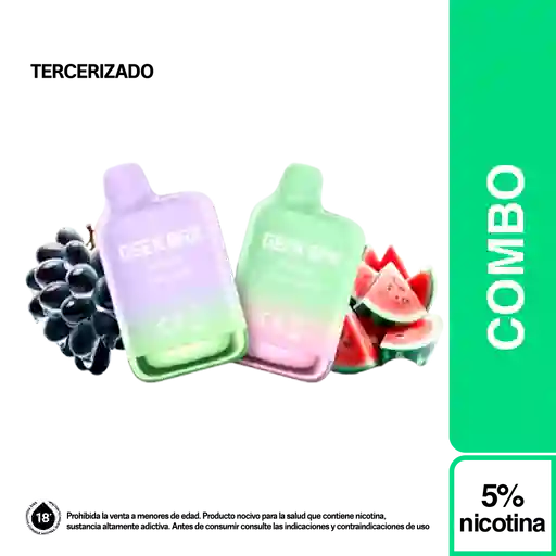 Combo Meloso Mini Grape Jelly + Meloso Mini Watermelon Ice