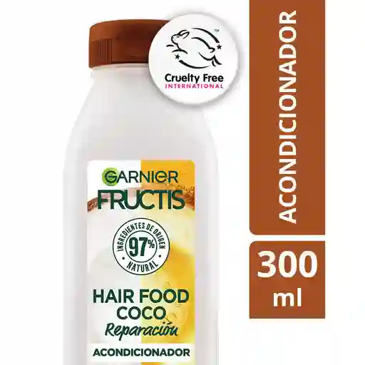 Acondicionador Hair Foof Garnier Coco Reparación 300 mL