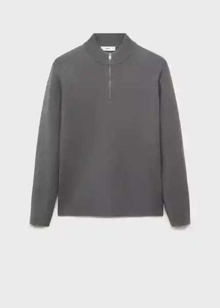 Saco Jersey Luxusp Gris Talla M Hombre Mango