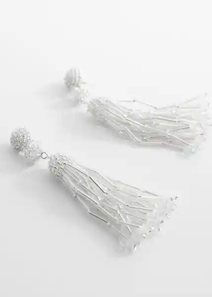 Pendientes Astrid Plata Talla 99 Mujer Mango