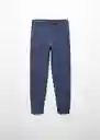 Pantalón Francia 5 Azul Talla 09 Niños Mango