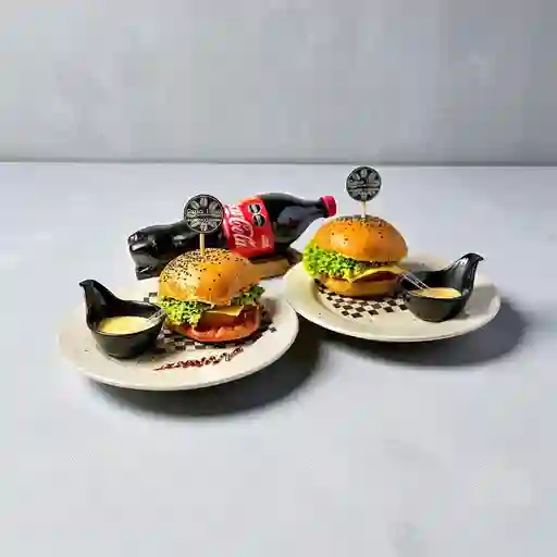 Hamburgesas Crispy Duo