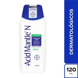 Acid Mantle N Loción Acetato de Aluminio pH 4.5 Frasco x 120 ml