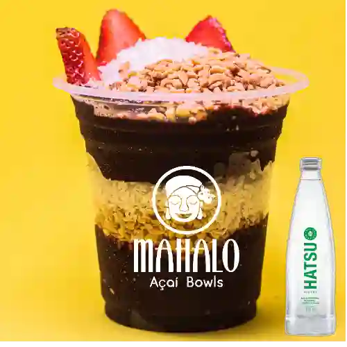 Combo Bowls 9 Onz + Agua Hatsu con Gas