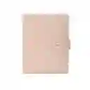 Libro de Tapa Dura Con Imitación de Piel 96 Hojas Khaki Miniso