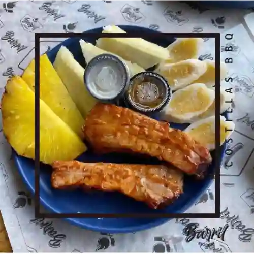 Costillas Bbq 200grs