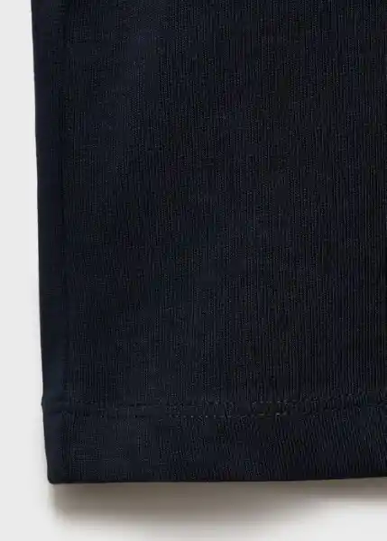 Camiseta Anouk Navy Talla M Hombre Mango
