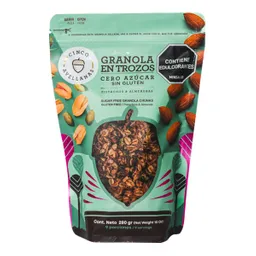 Cinco Avellanas Granola Pistachos y Almendras Sin Azúcar