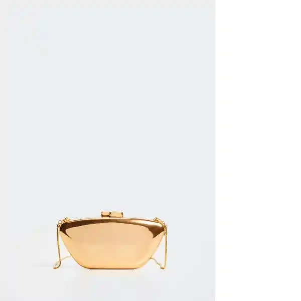 Bolso P Mito Oro Talla 99 Mujer Mango