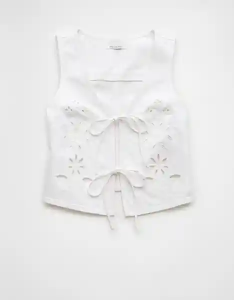 Camisa Mujer Blanco Talla: X-SMALL 6251146 American Eagle