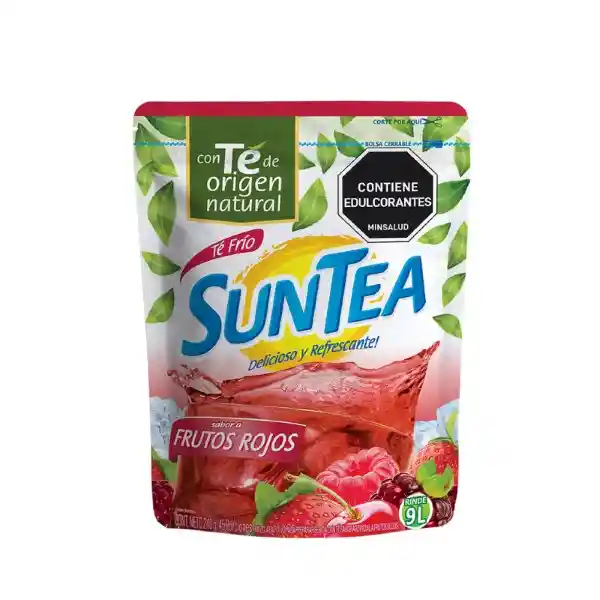 Suntea Refresco en Polvo Frutos Rojos