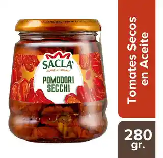 Sacla Pomodori Secchi Tomates Secos Deshidratados en Aceite
