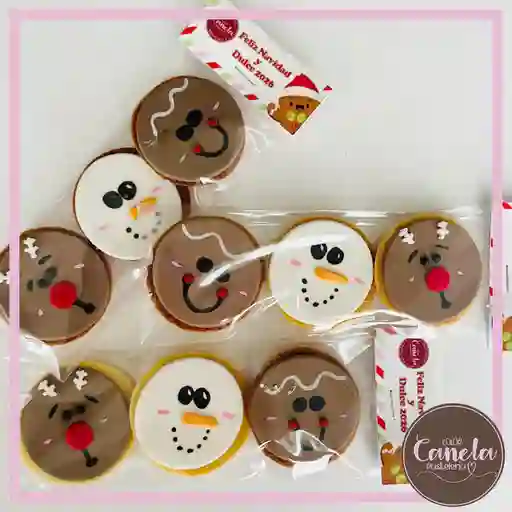 Pack x 3 galletas navideñas