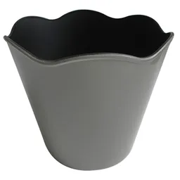 Marres Matera Plástico Gris Ondas 17 cm