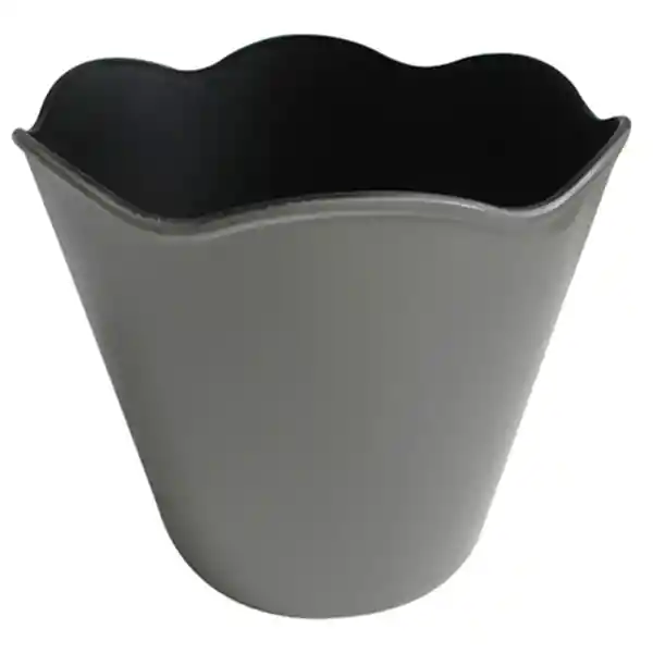 Marres Matera Plástico Gris Ondas 17 cm