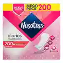 Nosotras Protector Íntimo Diarios Multiestilo