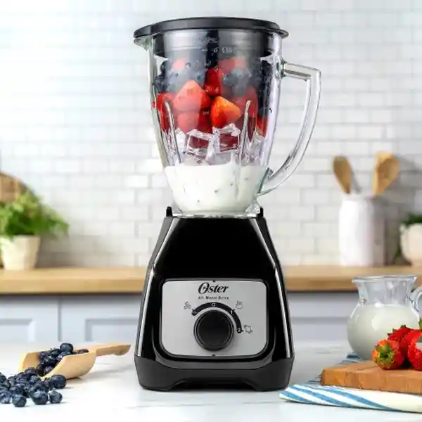 Oster Licuadora 2 Velocidades Vidrio 1.3 L