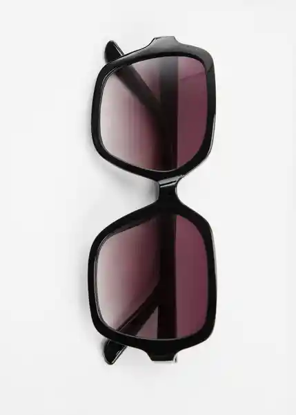 Gafas de Sol Fernanda Negro Talla 99 Mujer Mango