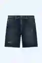 Bermuda Hombre Azul Talla 30 551G002_AZU174429 Americanino