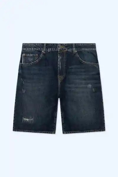 Bermuda Hombre Azul Talla 30 551G002_AZU174429 Americanino
