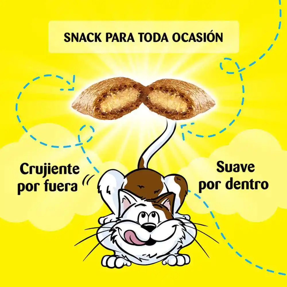 Temptations Snack para Gatos Adultos Sabor a Camarón