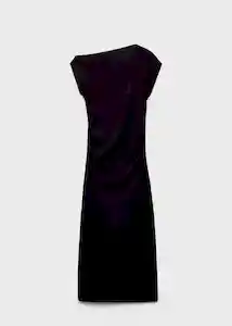 Vestido Juli Negro Talla XS Mujer Mango