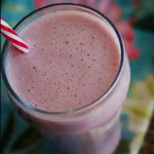 Frappé de Fresa en Leche