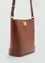 Bolso G Mike Cuero Talla 99 Mujer Mango