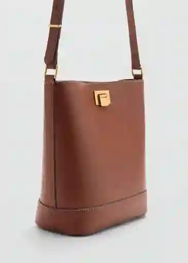 Bolso G Mike Cuero Talla 99 Mujer Mango