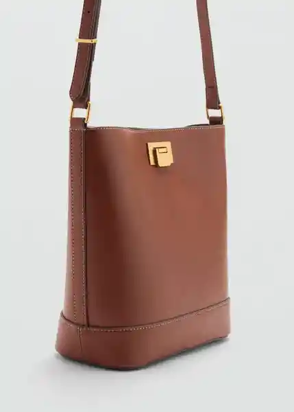 Bolso G Mike Cuero Talla 99 Mujer Mango