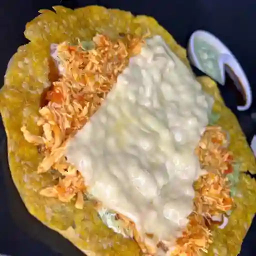 Tostada de pollo