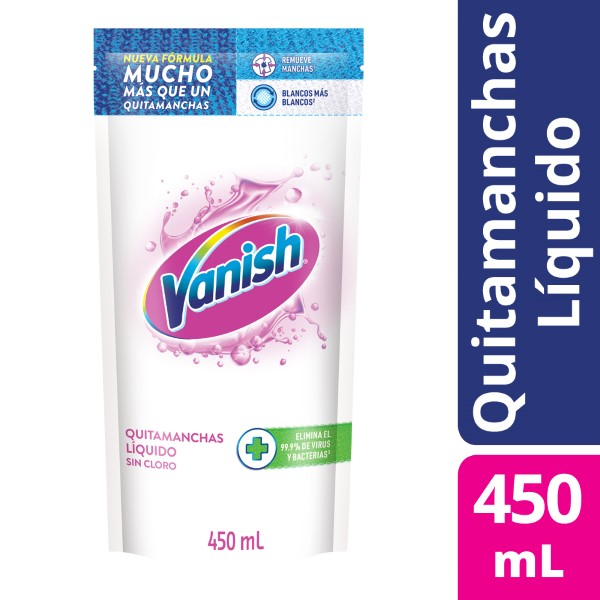 Vanish Desmanchador Blanco Gold 450 ml