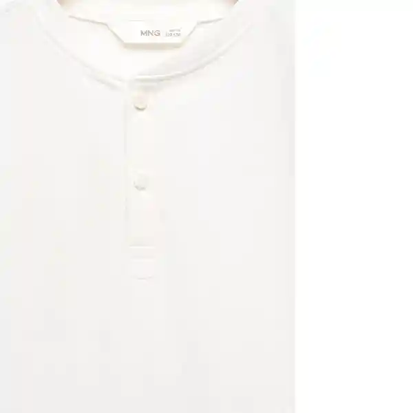 Camiseta Pani6 Off White Talla 10 Niños Mango