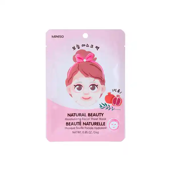 Mascarilla Facial Hidratante Natural de Granada Miniso