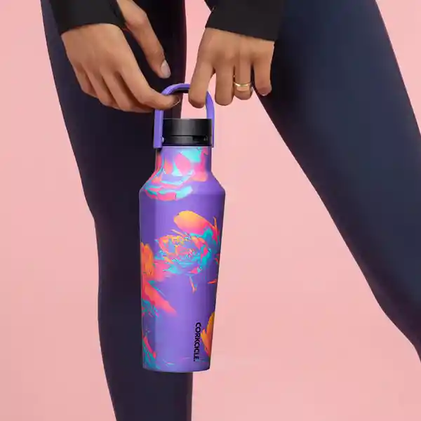 Corkcicle Botella Sport Canteen Super Bloom 20 Oz