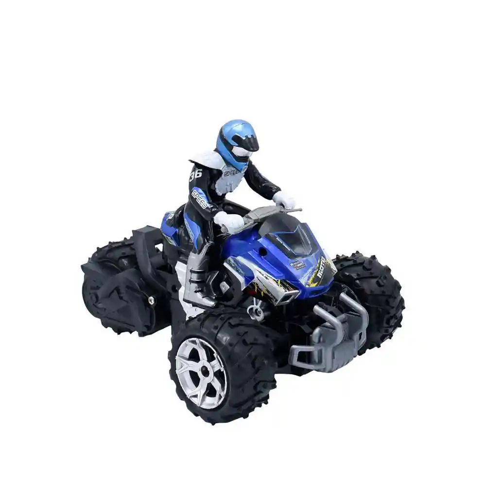 Toy Logic Moto Cross Country Azul Control Remoto TOY-68947