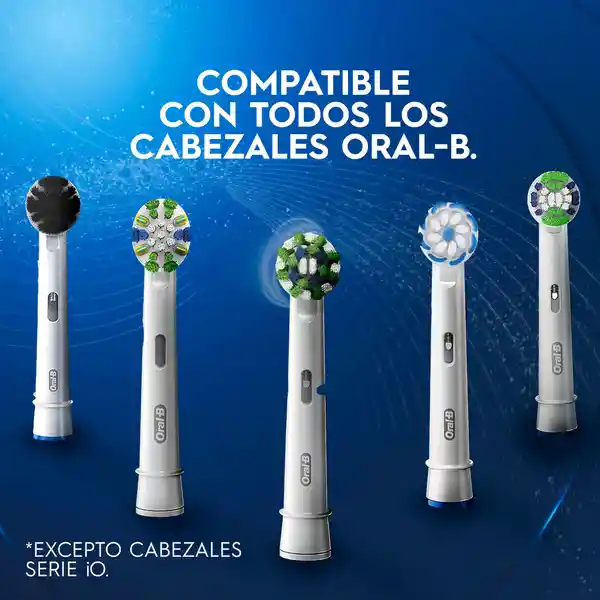 Oral-B Power Cepillo de Dientes Eléctrico Cabezal Redondo Precision Clean Blanco