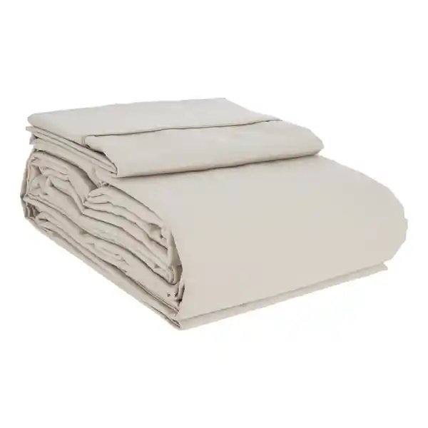 Set Sábanas 240 Hilos Sencillo Gris Diseño 0007 Casaideas