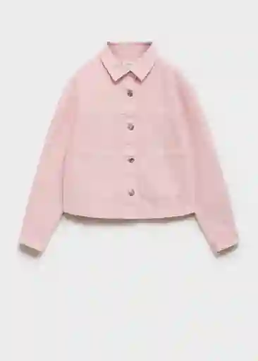 Chaqueta Cazadora Sabina Rosa Talla 08 Niñas Mango
