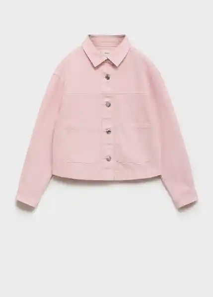 Chaqueta Cazadora Sabina Rosa Talla 08 Niñas Mango