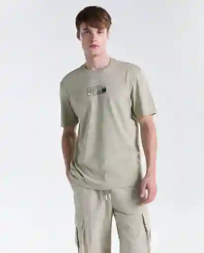 Camiseta Hombre Caqui Talla XL 849G000_CAQ150513 Americanino