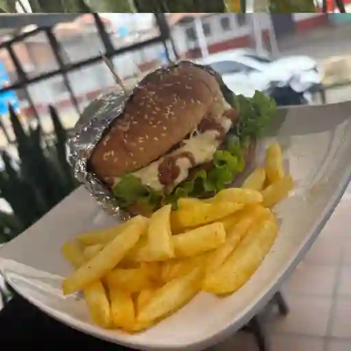 Combo hamburguesa pollo