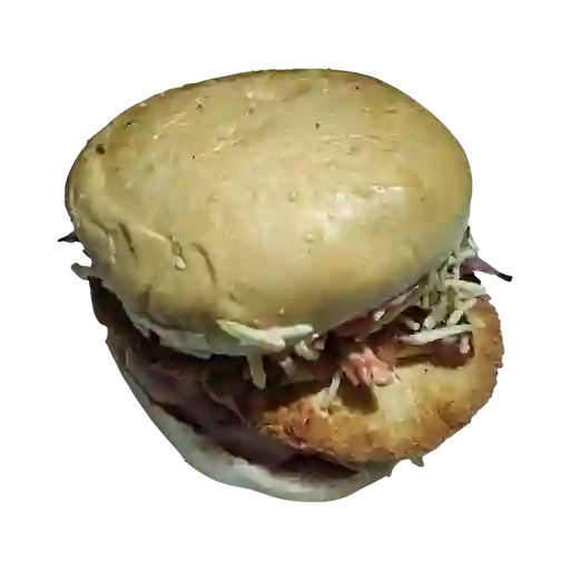 Hamburguesa de Pollo Apanado