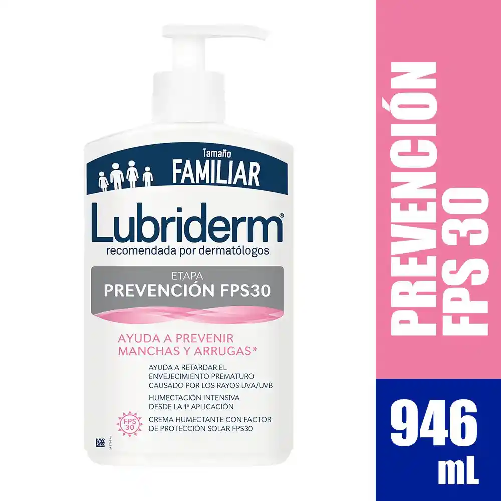 Lubriderm Crema Prevención Fps30