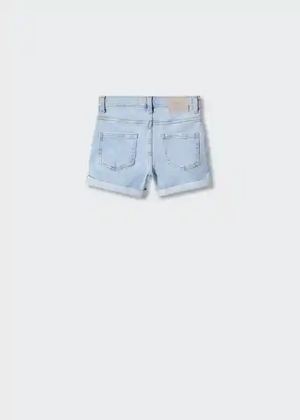 Short Chipb Tejano Claro Talla 71 Niñas Mango