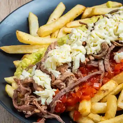Papitas barbacoa