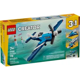 Set de Construcción Aeronave Avión de Carreras Lego