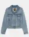 Chaqueta Mujer Azul Talla: SMALL 3654915 American Eagle